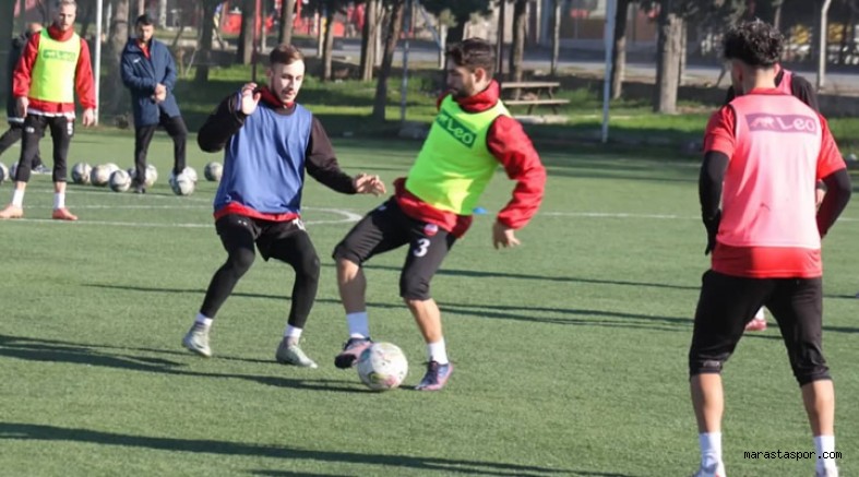 Kahramanmaraşspor’da, Karaman FK maçının hazırlıklarına başladı