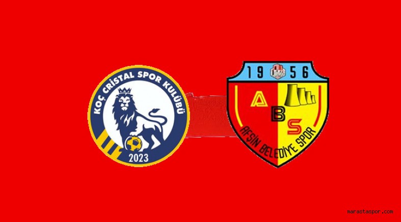 Koç Cristalspor, Afşin Belediyepor maçı ertelendi