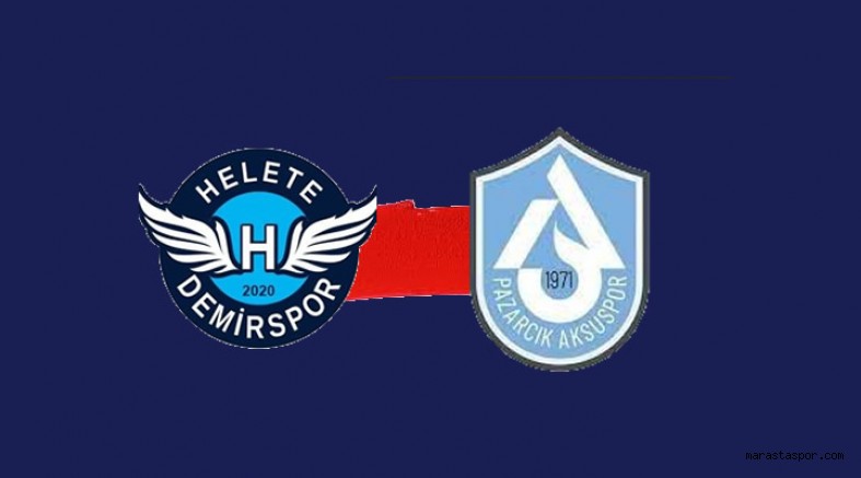 Pazarcık Aksuspor, Helete Demirspor maçı ertelendi