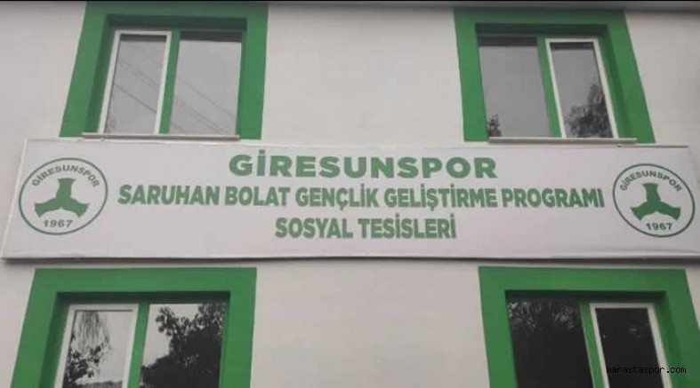 Saruhan Bolat’ın adı Giresunspor, Tesisleri’nde yaşatılacak