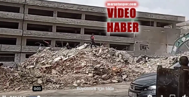 Kahramanmaraş’a gelen birçok takımın konakladığı Kazancı Otelinin Deprem sonrası