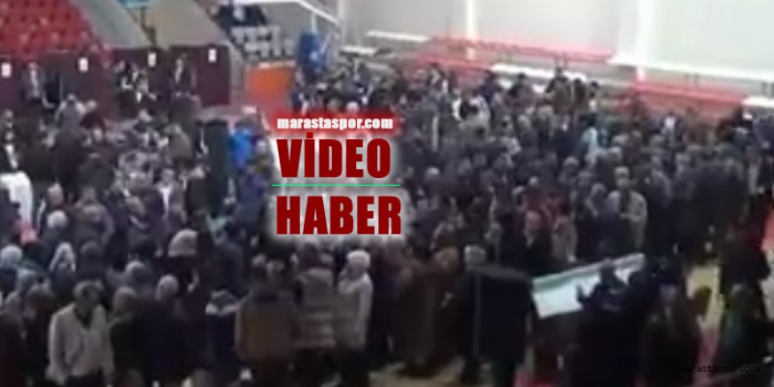 Akparti temayül yoklaması Kahramanmaraş Kapalı Spor Salonu’nda yapıldı