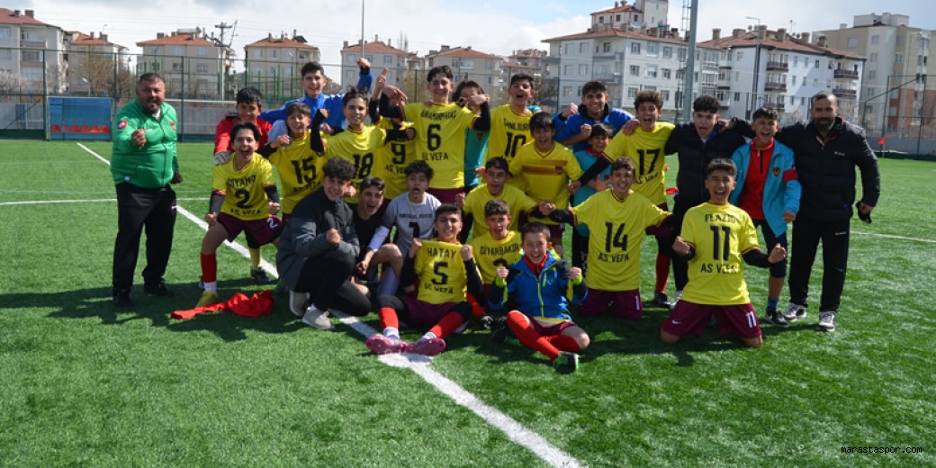 AS Vefa, ilk maçında Elazığ Yol Spor’u mağlup etti