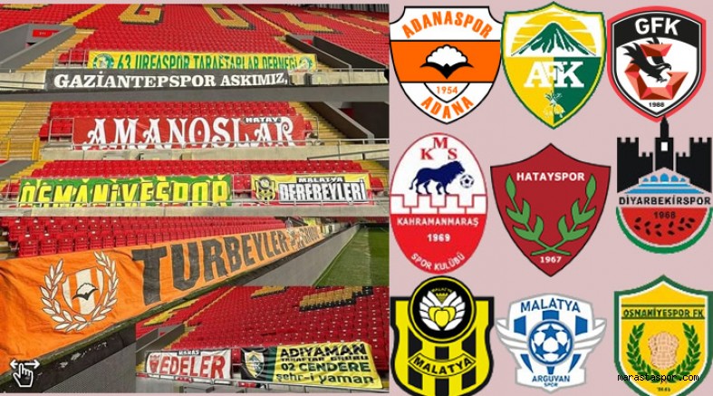 Göztepe’li taraftarlar, ligden çekilen takımların pankartlarına yer verilecek
