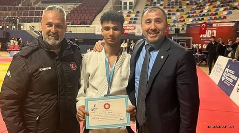 Kahramanmaraş Judo takımı yüzümüzü güldüren bir madalya aldı