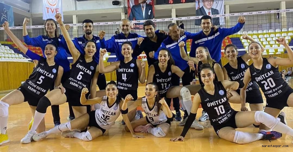 Kahramanmaraş Kadın Voleybol, çeyrek final etabına galibiyetle başladı