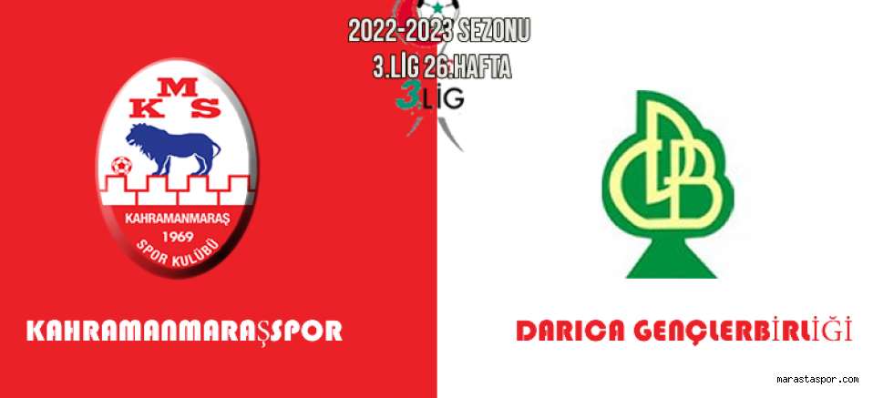 Kahramanmaraşspor – Darıca Gençlerbirliği maçı neden oynamayacak? İşte detaylar