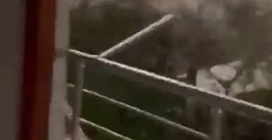 Depremin vurduğu Kahramanmaraş Pazarcık’ta bugün birde  çıkan hortum vurdu