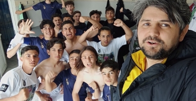 Malatya Şehir Spor’u 5-0 mağlup eden Kurtuluş 1920 Spor’un soyunma odası