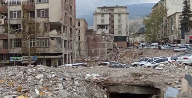 Kahramanmaraş’ta hergün yürüdüğümüz cadde ve sokakları tanıyamıyoruz