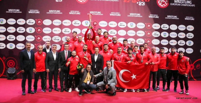 Grekoromen Güreş Milli Takımımız Avrupa Şampiyonu