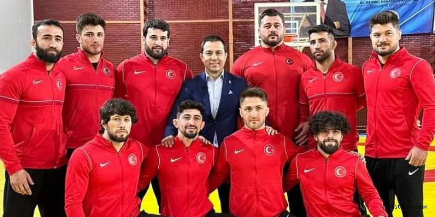 Kahramanmaraş’lı Burhan Akbudak’ın da yer aldığı Grekoromen Güreş Milli Takımı Belli Oldu