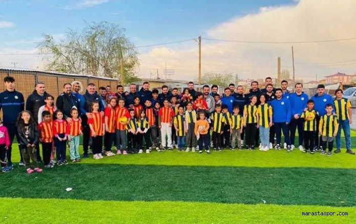 Yenilgiden oldukça mutlu oldular! Talasgücü, ilk yenilgisini Elbistan’da depremzede çocuklardan aldı