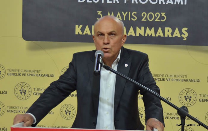 Başkan Ekrem Karaoglan, Maddi yardımın herkese eşit değil, Faaliyeti daha fazla yapan kulübe daha fazla destek verilmeli dedi