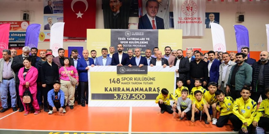 Başkan Güngör; “Amatör Spor Kulüplerimize Desteklerimizi Sürdürüyoruz”