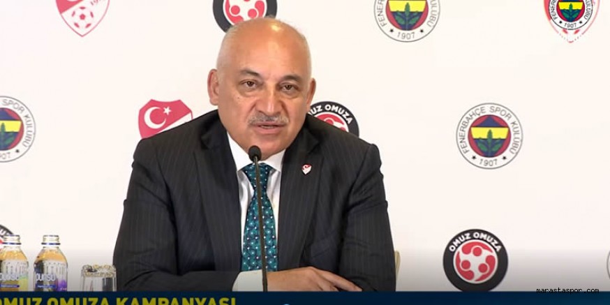 Mehmet Büyükekşi açıkladı! Türkiye Futbol Federasyonu, Kahramanmaraş’a 1000 adet konteyner yapacak