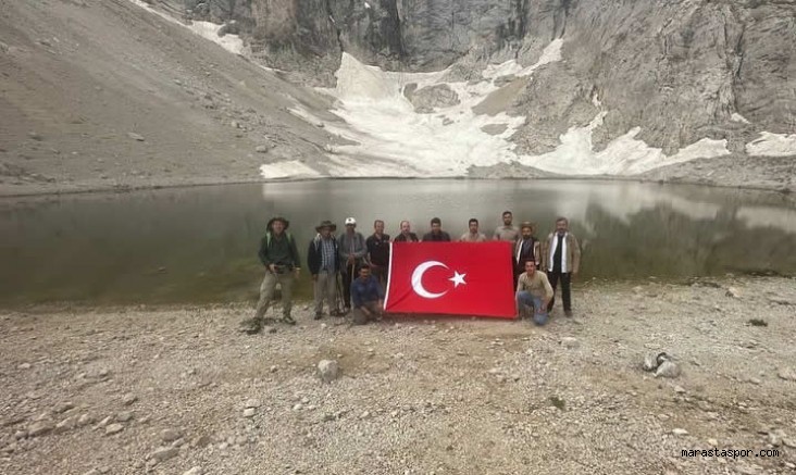 Ali Gölü’ne doğa tırmanışı gerçekleştirildi