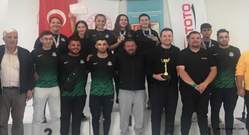 Konya’da, TRAP Türkiye Şampiyonasına Kahramanmaraş’lı sporcular damga vurdu