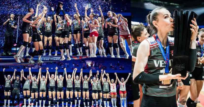 Filenin Sultanları Destan Yazdı: A Milli Kadın Voleybol Takımımız Milletler Ligi’nde Şampiyon