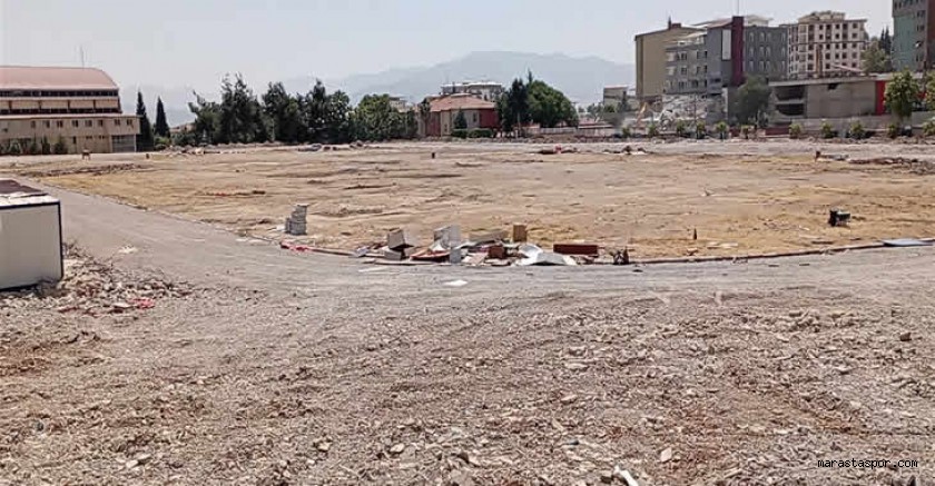 Kahramanmaraş 12 Şubat Stadının ”arazisine ne yapılacak