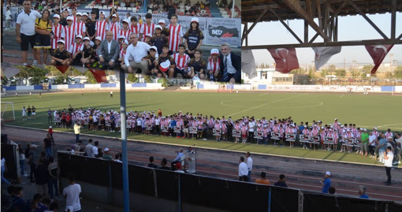 Kahranmanmaraş’ta ”Çocuklar Futbol İle İyileşir Futbol turnuvası” açılış töreni yapıldı