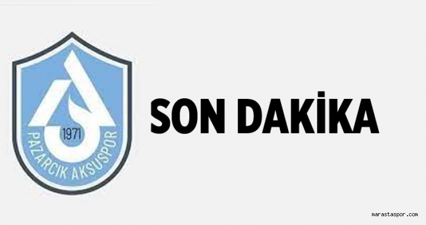 Bir açıklamada Pazarcık Aksuspor’dan geldi!