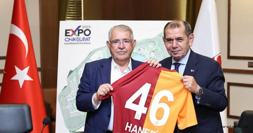 Galatasaray Spor Kulübü’nden Başkan Mahçiçek’e teşekkür ziyareti