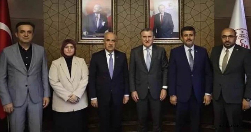 Kahramanmaraş Milletvekilleri Bakan Bak’ı ziyaret etti