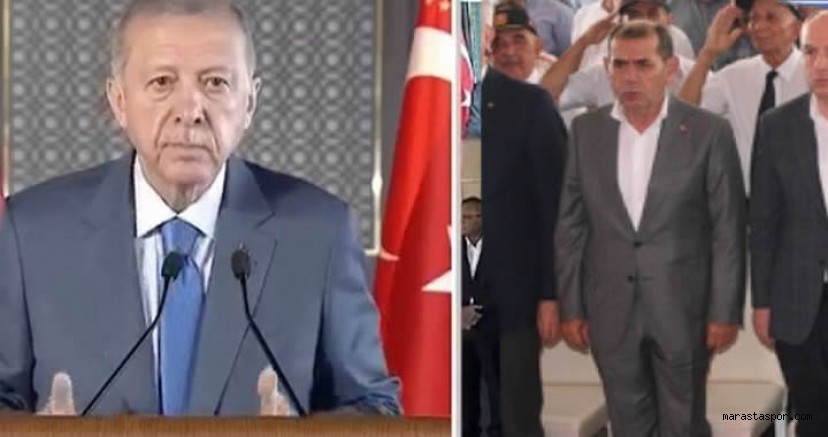 Kahramanmaraş’ta Cumhurbaşkanı Erdoğan, Dursun Özbek’i tebrik etti! Diğer kulüplere de çağrıda bulundu