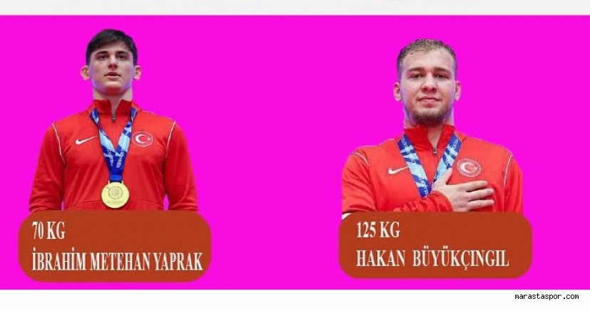 Kahramanmaraş THOM’dan Hakan Büyükçıngıl ve Metehan Yaprak Dünya 3. oldu
