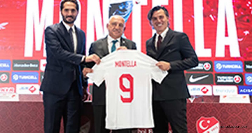 A Millî Takımın Yeni Teknik Direktörü Vincenzo Montella resmi olarak Göreve Başladı