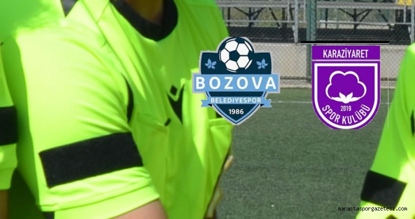 Bozova Belediyespor – Karaziyaretspor Maçının hakemleri açıklandı