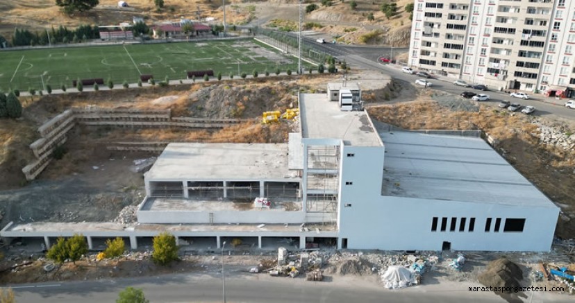 Dulkadiroğlu Belediyesi, Doğukent Spor Kompleksi Projesinde Çalışmaları Hızlandırıyor