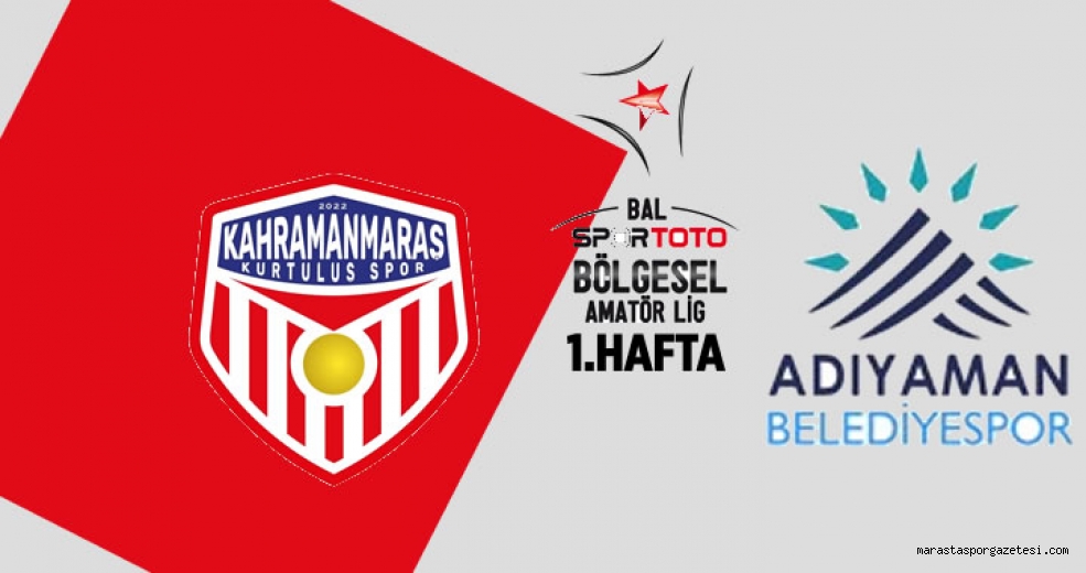 Kahramanmaraş Kurtuluşspor 1-0 Adıyaman Belediyespor (Özet)