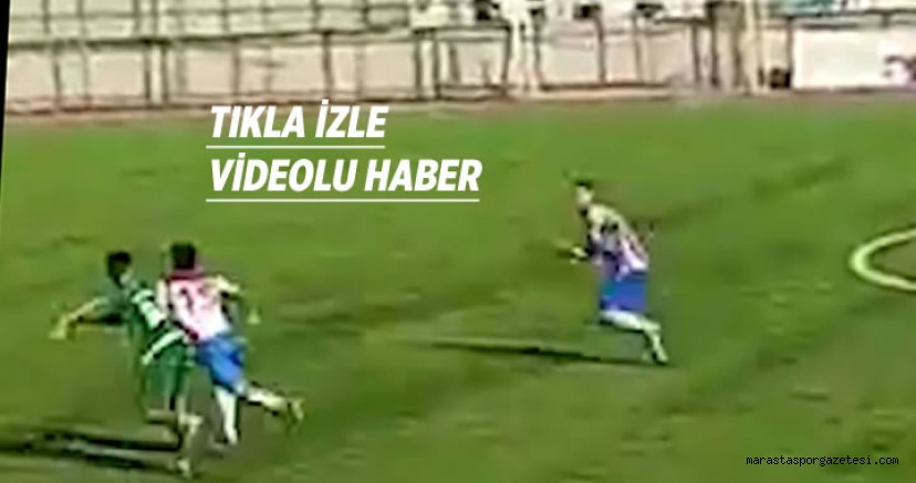 Kahramanmaraş Kurtuluşspor’un İbrahim Şekkeli’nin Kırmızı Kart Anı Videoda!