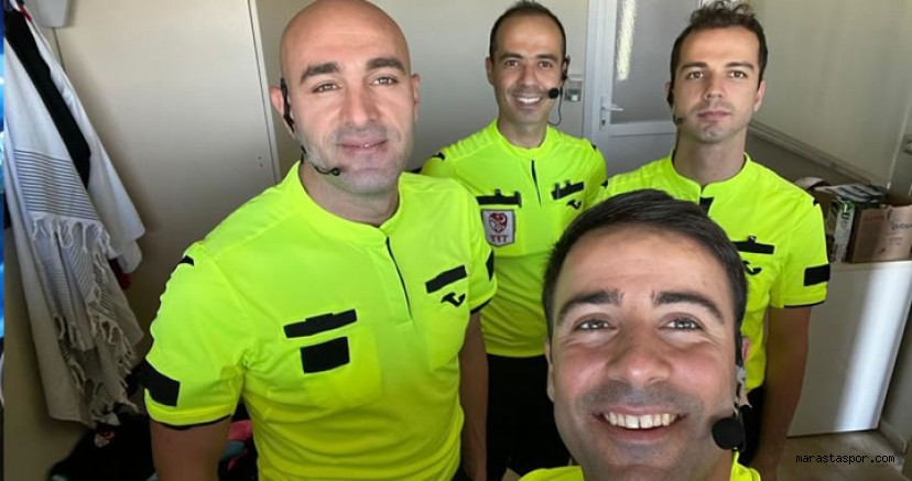 Kahramanmaraşlı Hakem Serkan Gürbüz, Tepecikspor – Dört Eylül Futbol Maçını Yönetti!