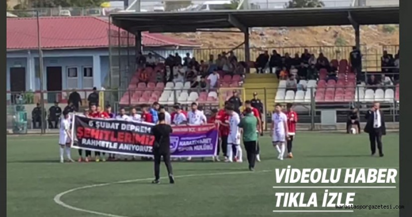 Karaziyaretspor, Siverek Belediyespor’u Ağırlarken Sahaya Özel Pankartla Çıktı!