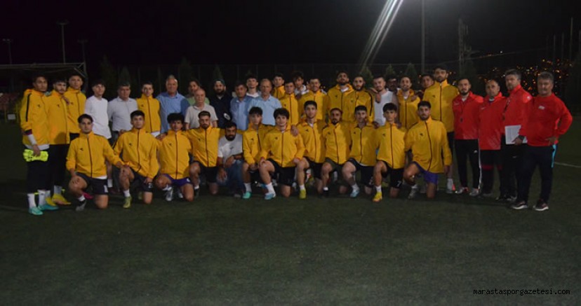 Karaziyaretspor’un Antrenmanına TÜFAD, Kahramanmaraş Hayırlı Olsun Ziyaretine Geldi!