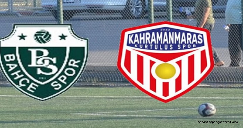 Bahçespor 1-1 Kahramanmaraş Kurtuluşspor (Özet)