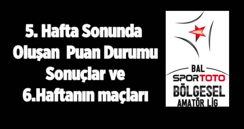 BAL 8. Grupta 5.Hafta Sonuçları, Puan Durumu ve Gelecek Haftanın Maçları