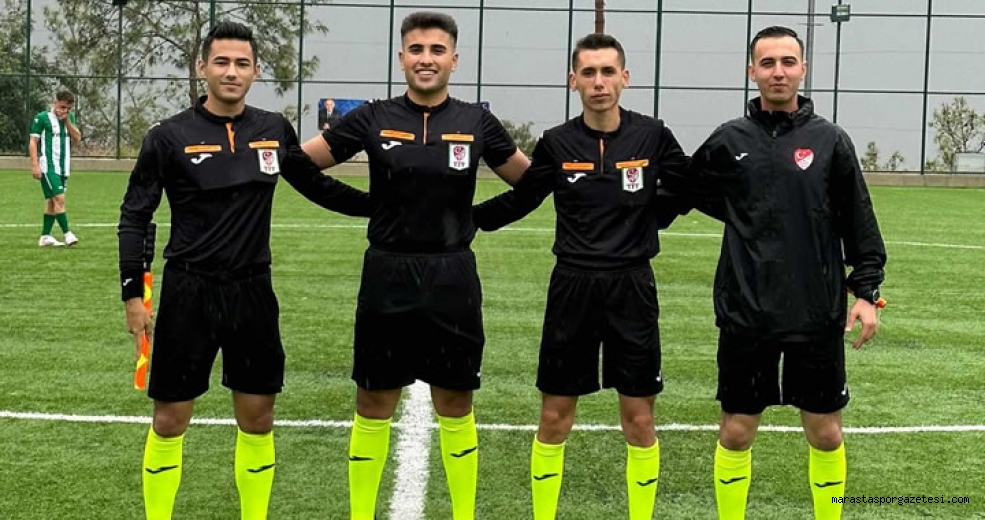 Kahramanmaraş Bölgesi Hakemleri, Camspor ve Anamur Maçında Görev Aldı
