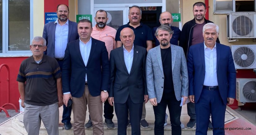 Kahramanmaraş Büyükşehir ve ASKF Heyeti Buluştu
