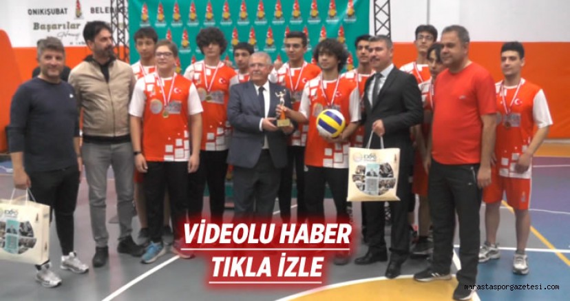 Kahramanmaraş Fen Lisesi, 100. Yıl EXPO Voleybol Turnuvasında Şampiyon! Başkan Mahçiçek’ten Aldığı Kupa ile Gururlandı!