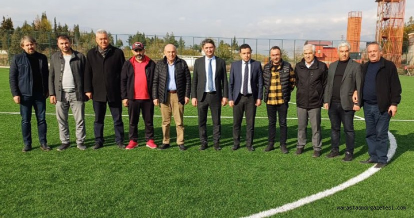 Kahramanmaraş’ta Futbol Sahaları İncelendi