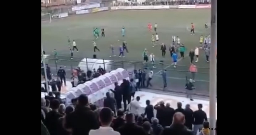 Şok Olay: Artvin Hopaspor-İnegöl Kafkas SK Maçında Hakem Serkan Gürbüz’e Saldırı!