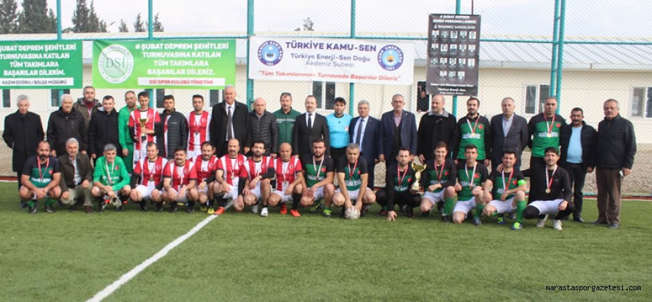 DSİ Spor Kulübü, Depremde Kaybedilen Çalışanları Anma Turnuvasının Şampiyonu Belli Oldu!