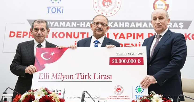 Galatasaray, Kahramanmaraş’a 100 Konut Yapacak: Adı ‘Galatasaray Mahallesi’ Olacak!