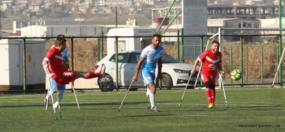 Kahramanmaraş Ampute Takımı, Erciyes’le Berabere kaldı