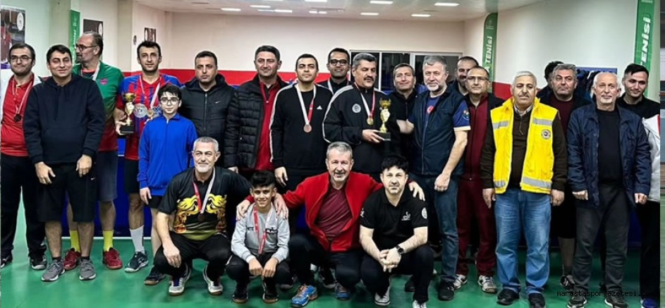 Kahramanmaraş Masa Tenisi Yerel Ferdi Liglerin İlk Etabı Tamamlandı
