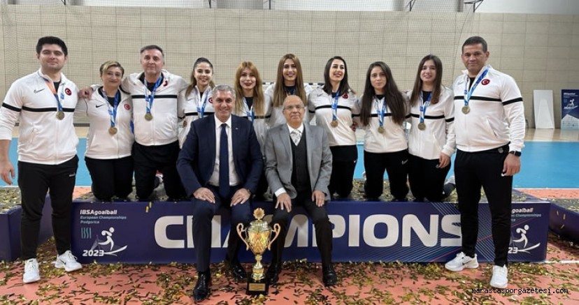 Kahramanmaraşlı Teknik Ekip ve Sporcular, Türkiye’yi Avrupa Şampiyonluğuna Taşıdı!